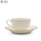 10 piece White Tea Cup set