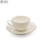 10 piece White Tea Cup set
