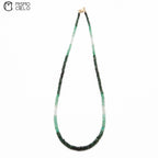 MY BEADS JOYAS Natural Emerald and Gold Filled