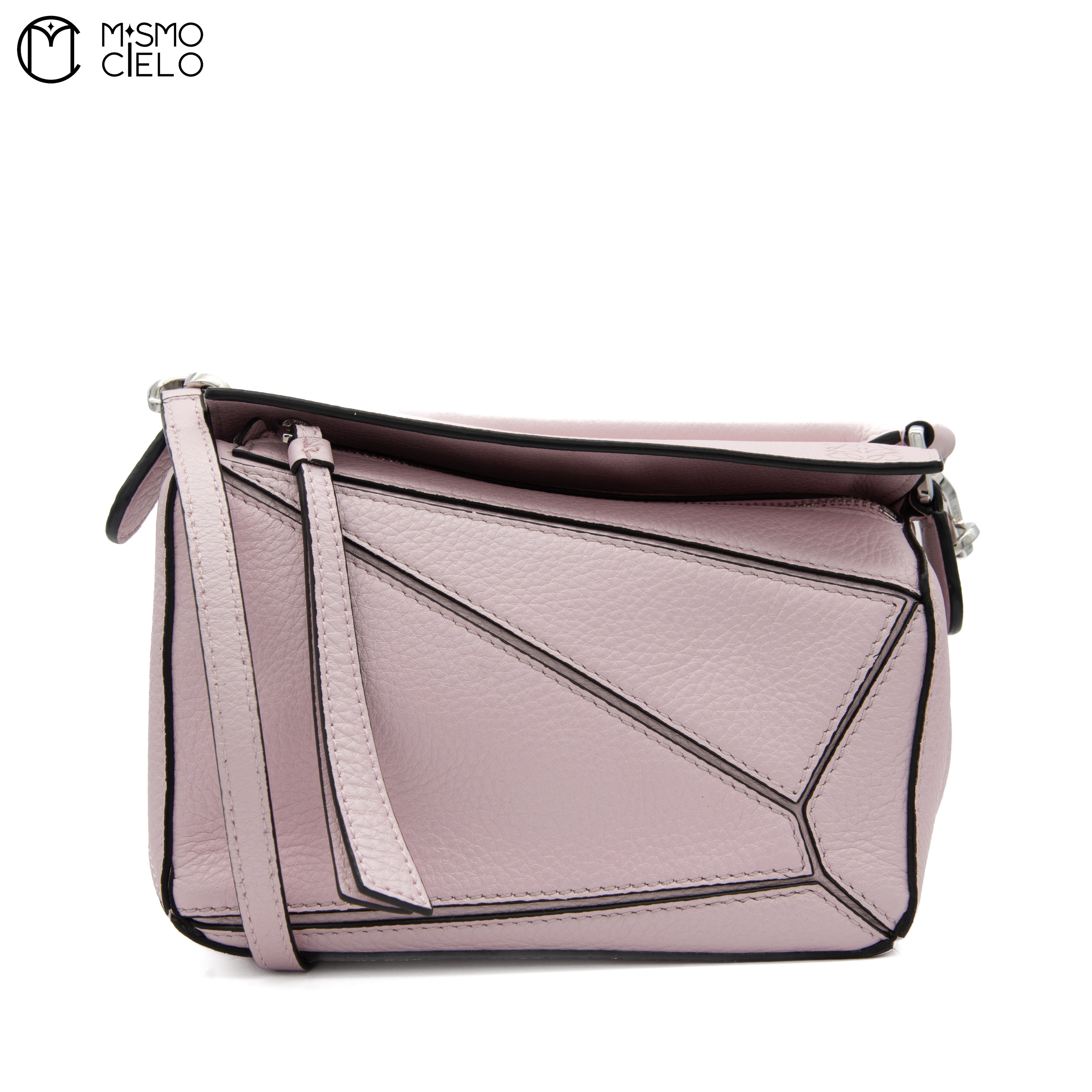 LOEWE Lilac PM Small Puzzle Handbag
