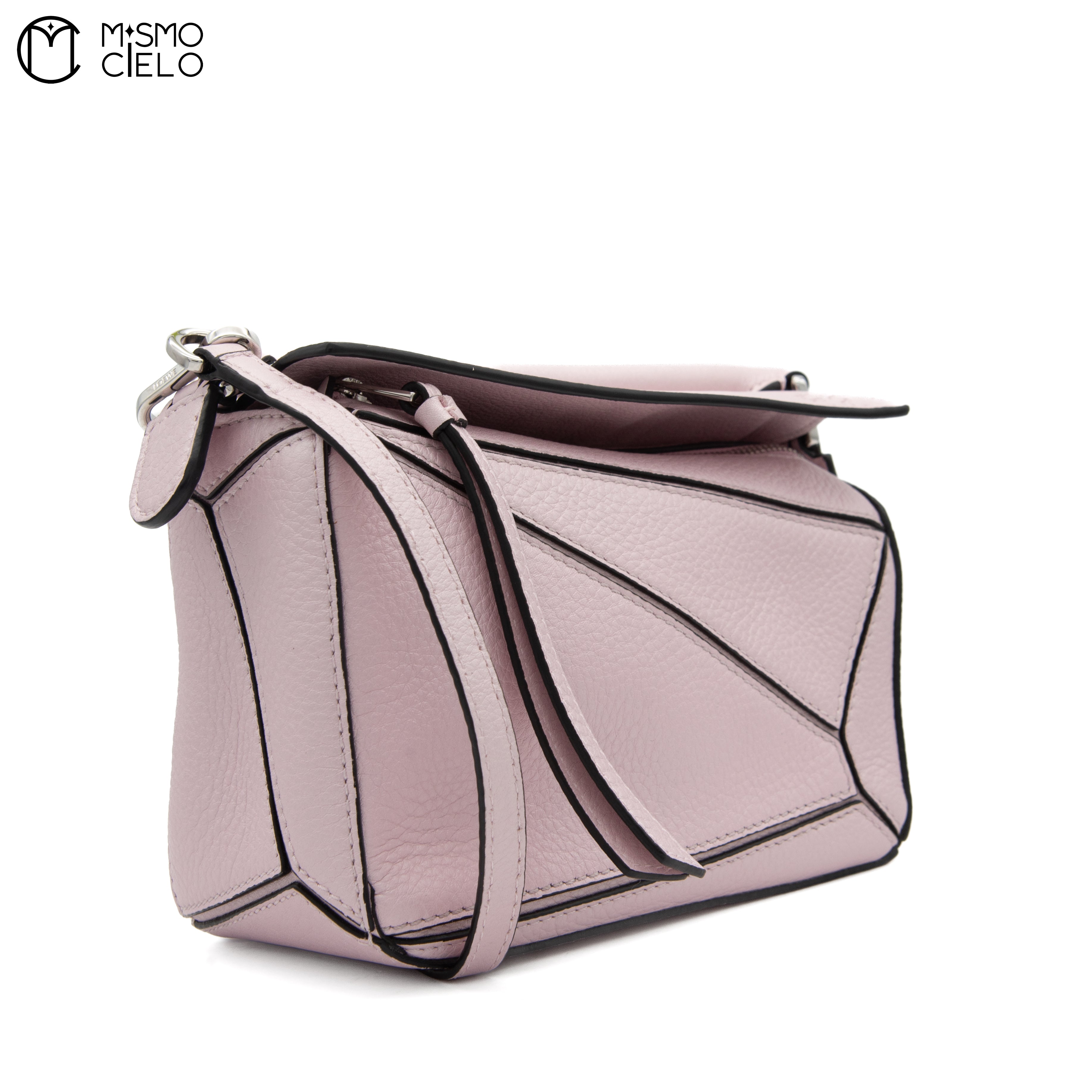 LOEWE Lilac PM Small Puzzle Handbag