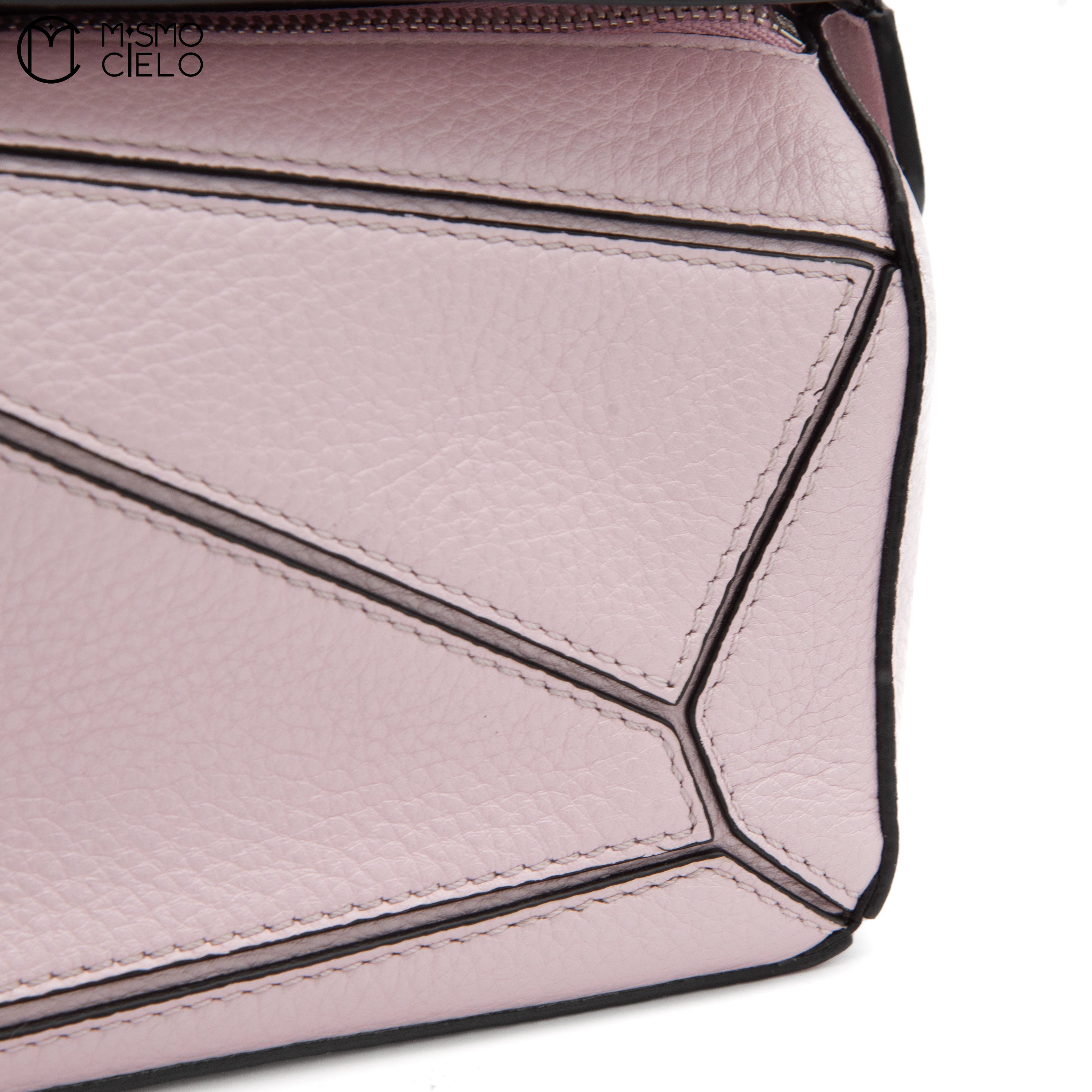 LOEWE Lilac PM Small Puzzle Handbag