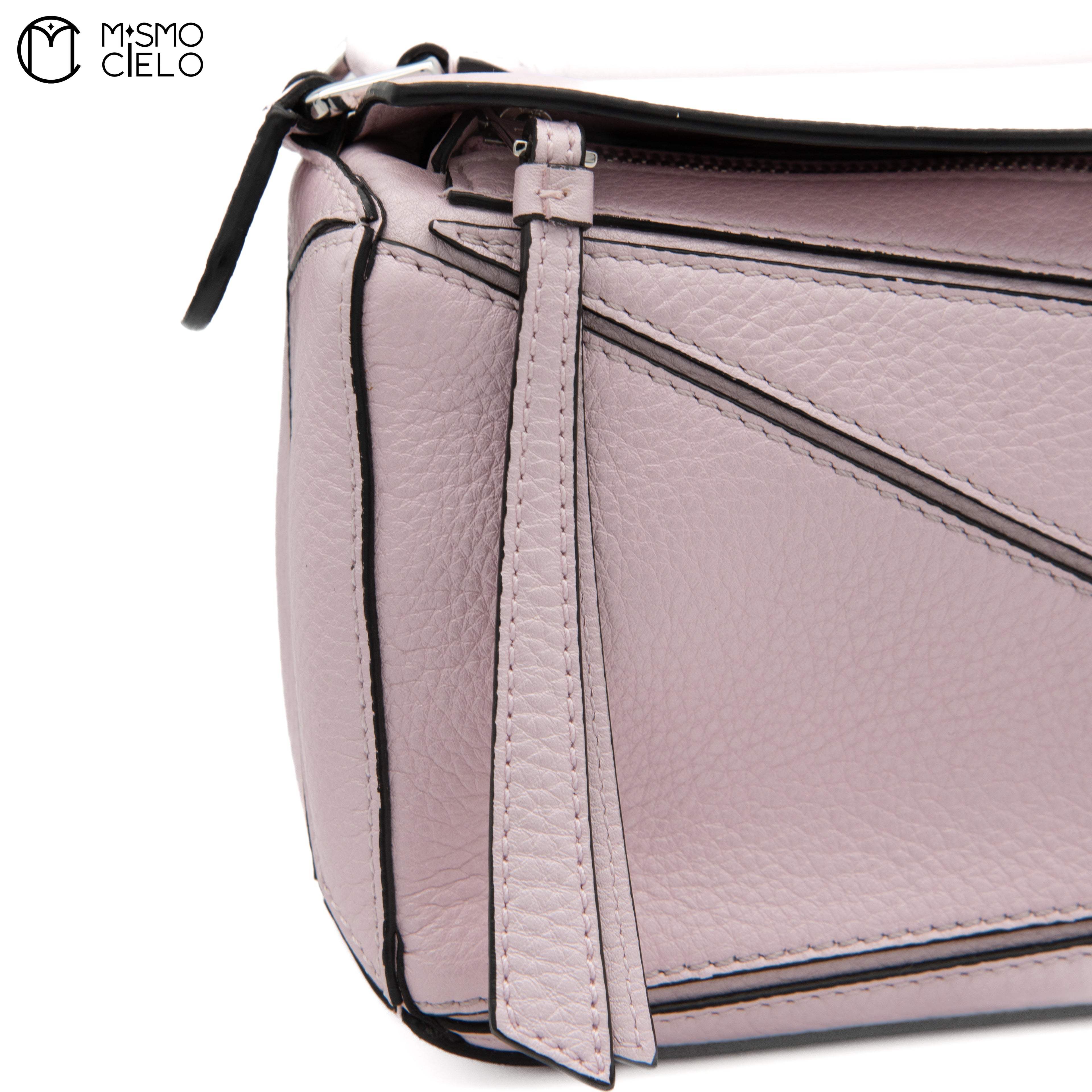LOEWE Lilac PM Small Puzzle Handbag