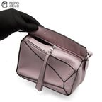 LOEWE Lilac PM Small Puzzle Handbag