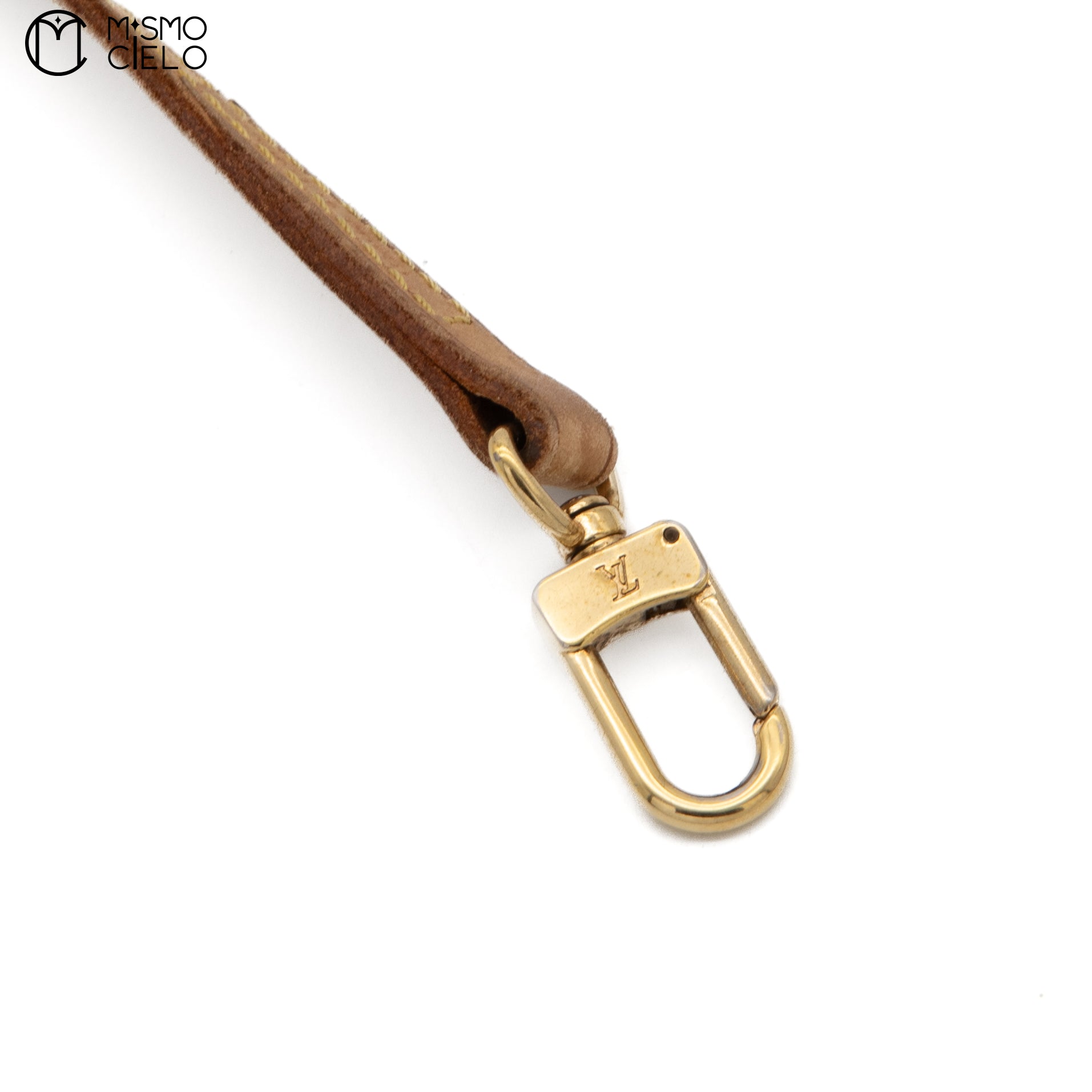 LOUIS VUITTON Leather Strap 120 x 1.2cm