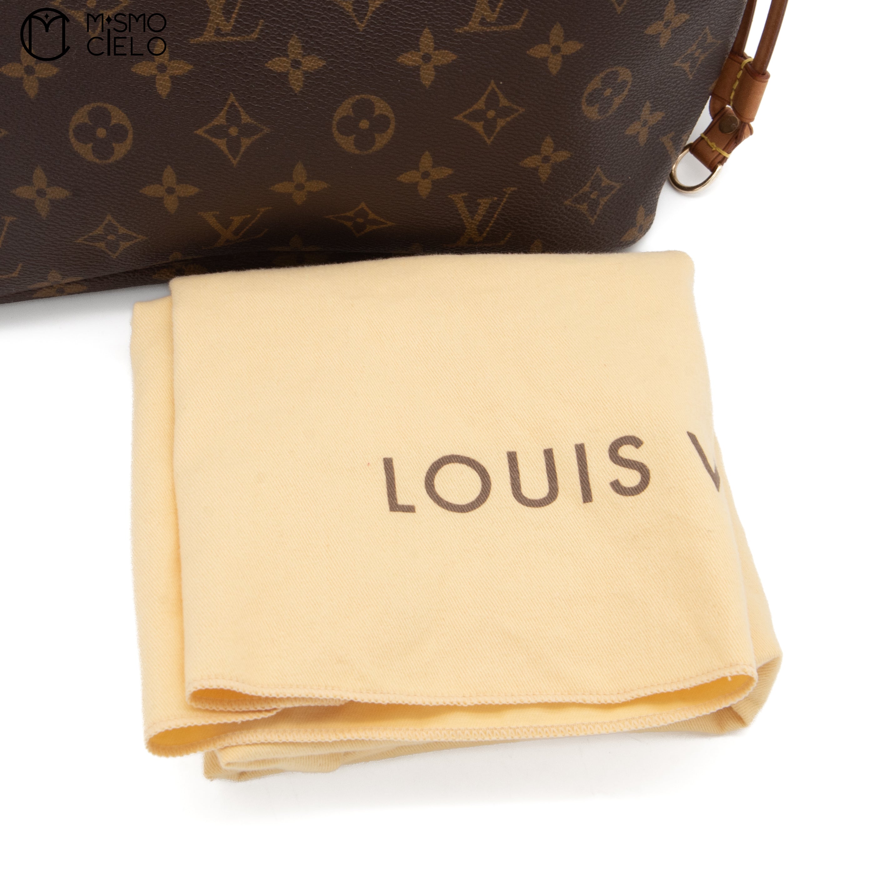 Neverfull PM Brown Monogram Beige