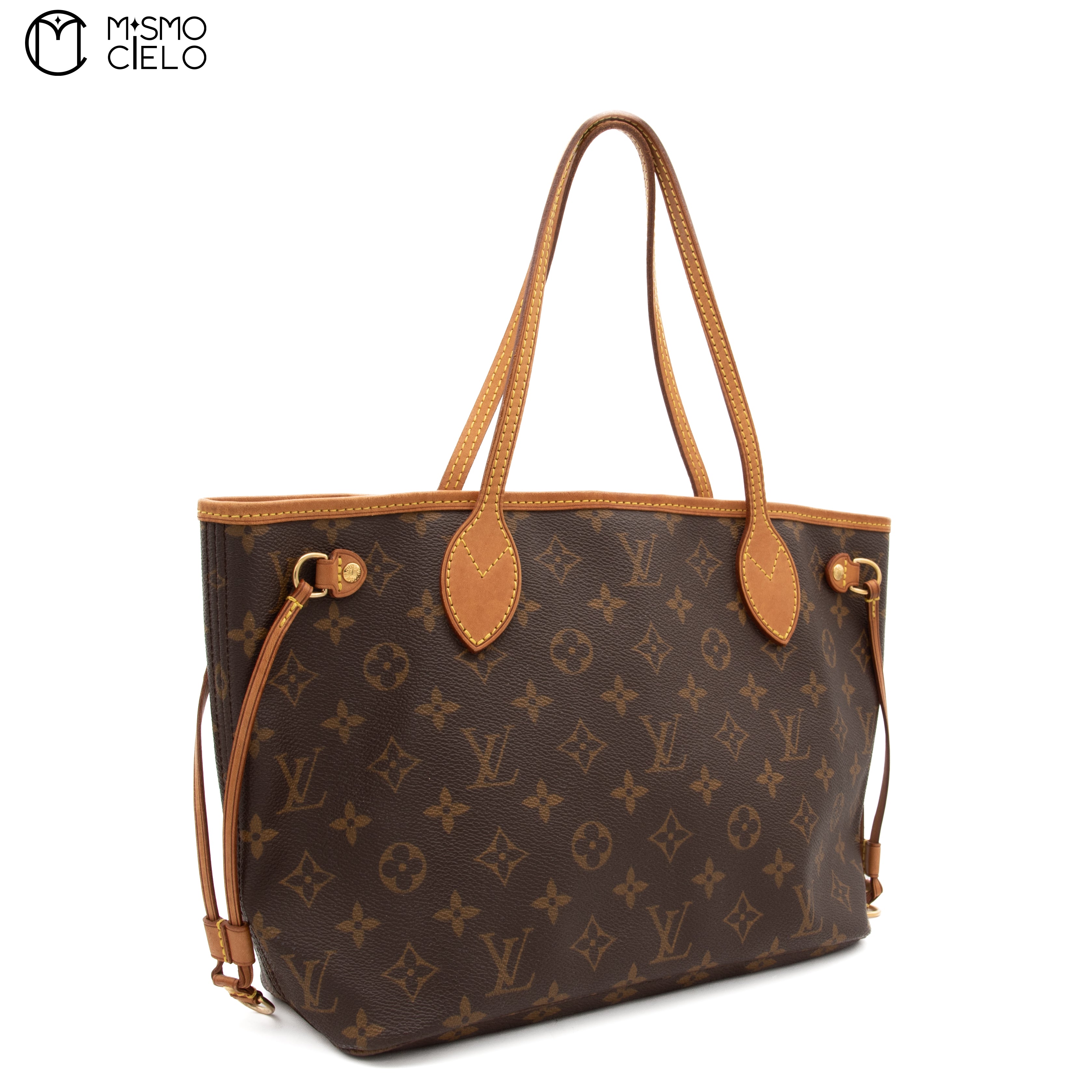 Neverfull PM Brown Monogram Beige