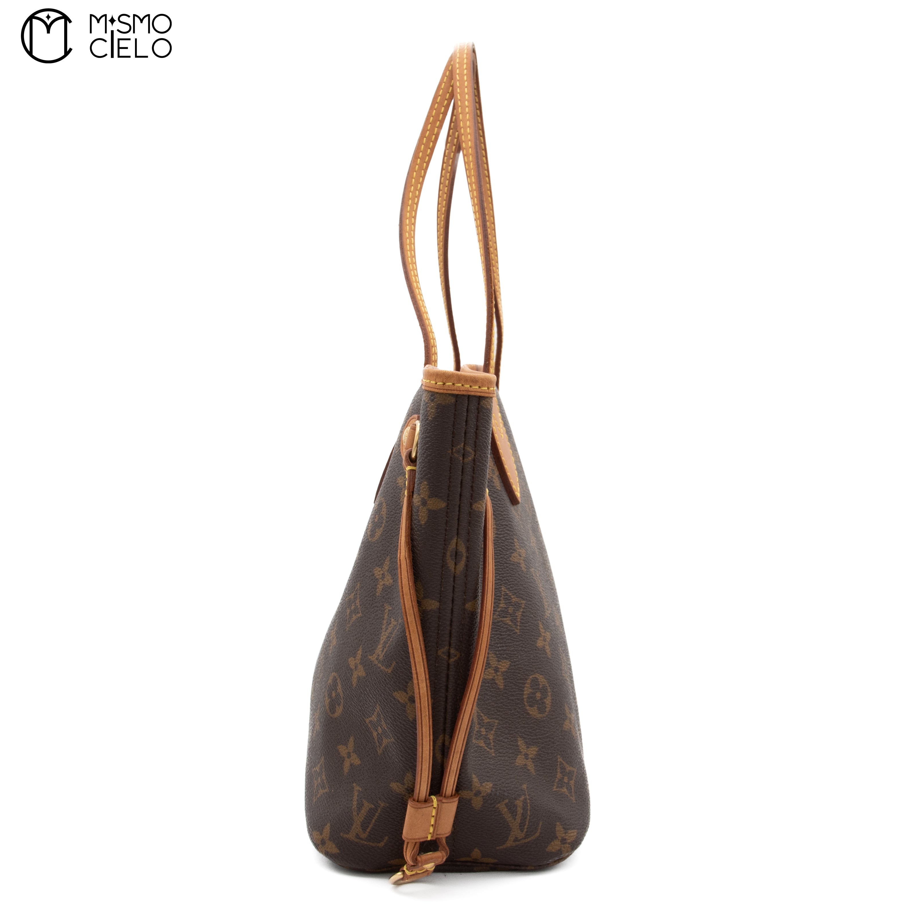 Neverfull PM Brown Monogram Beige