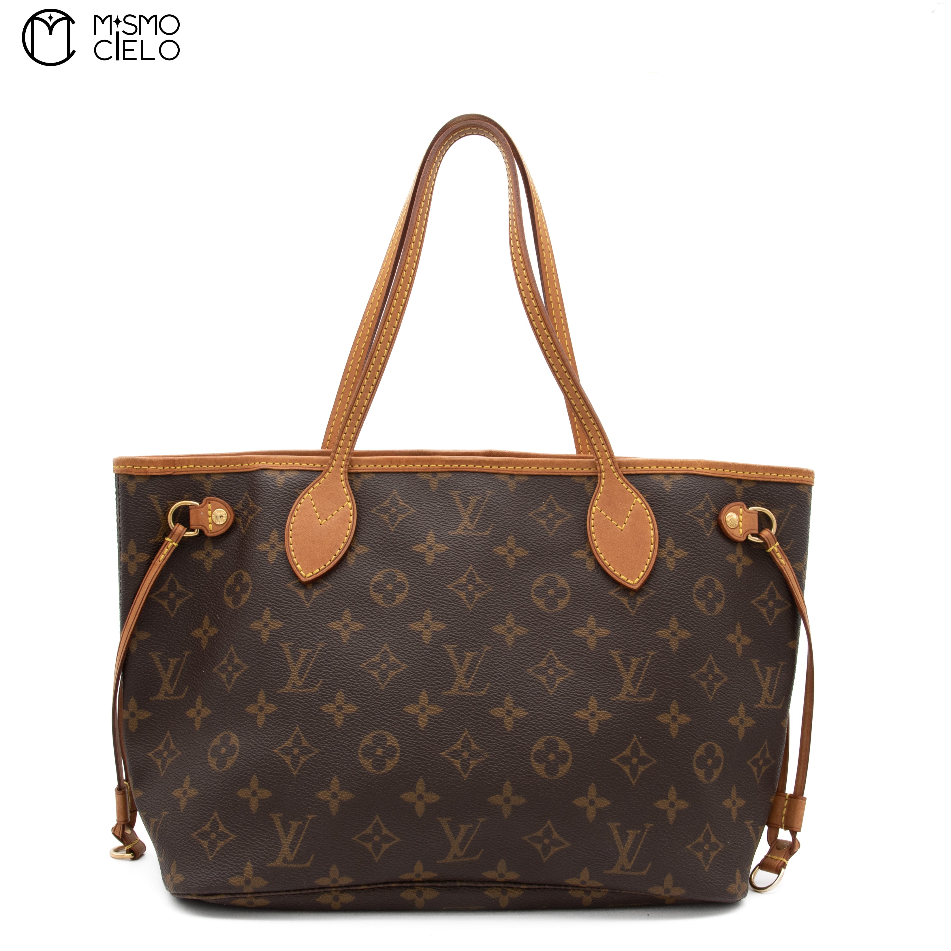 Neverfull PM Brown Monogram Beige
