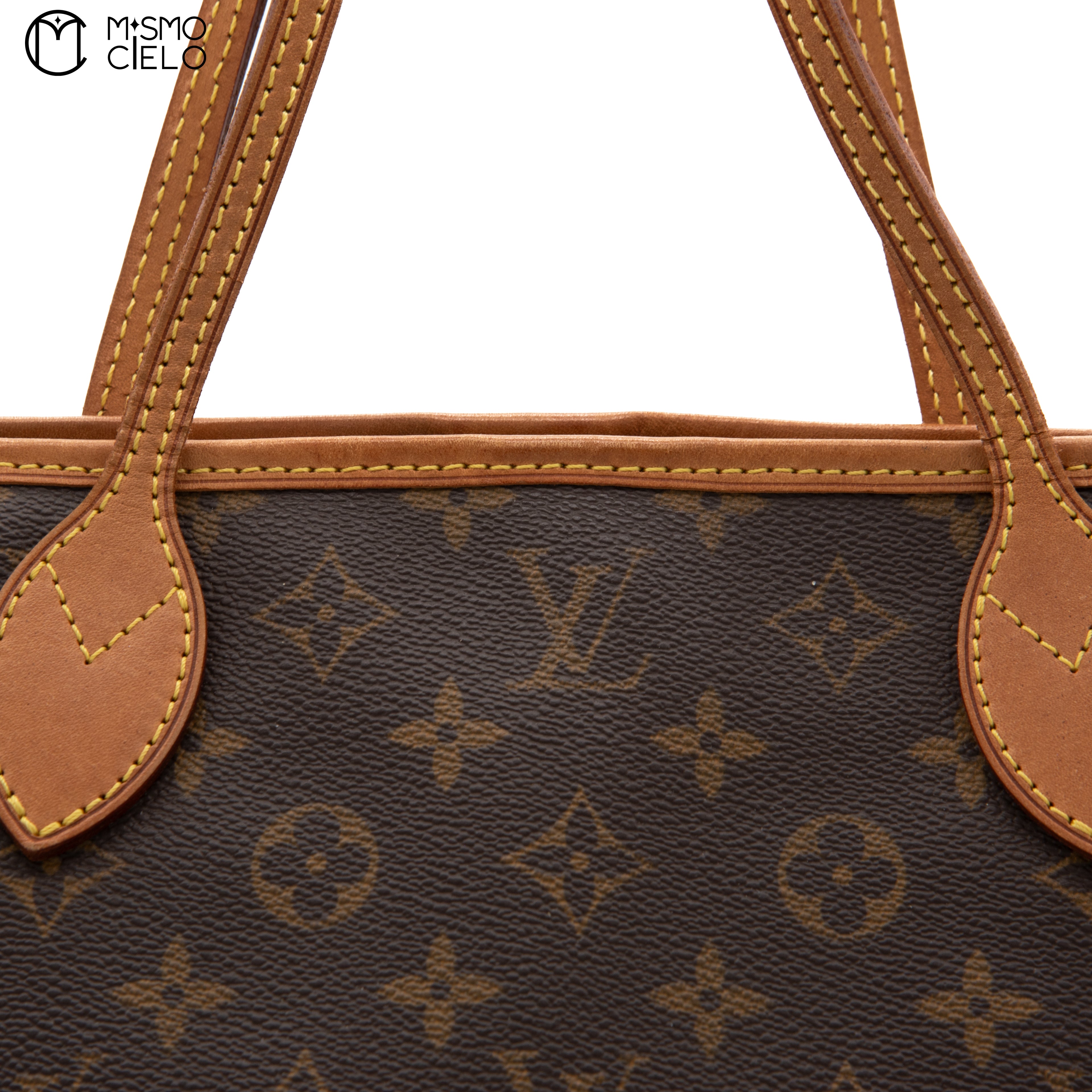 Neverfull PM Brown Monogram Beige