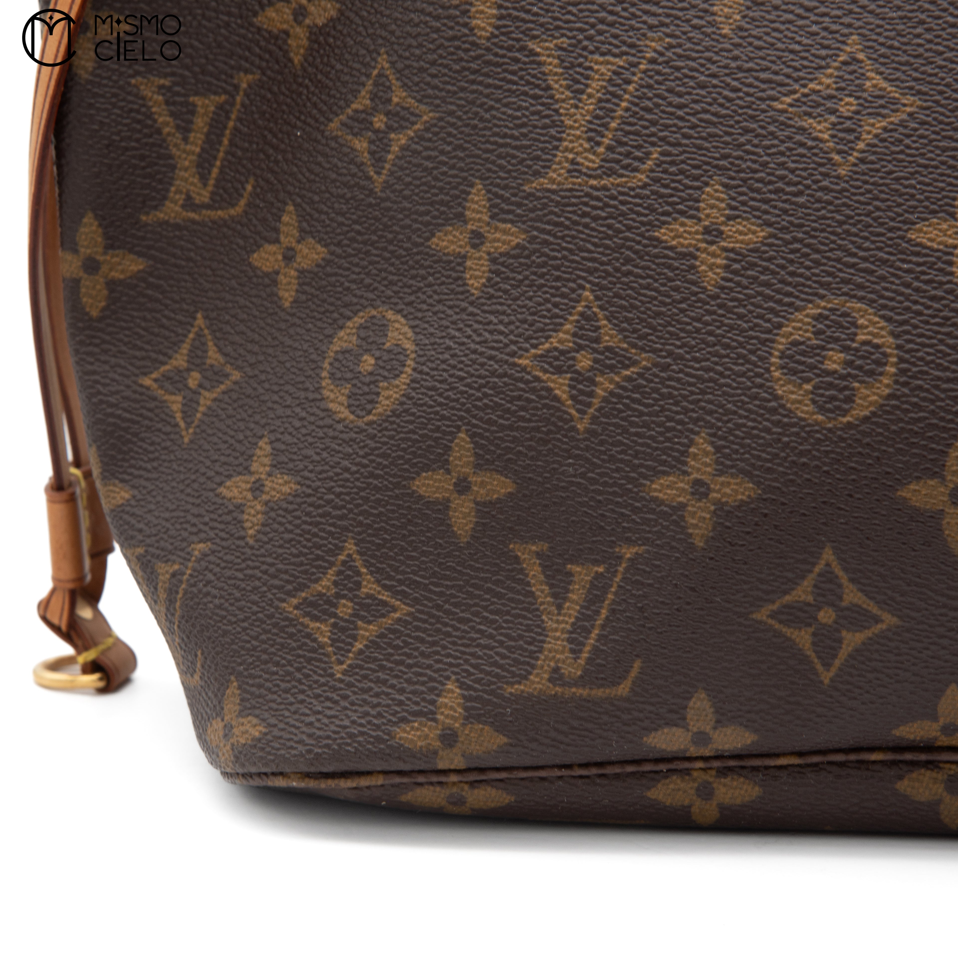 Neverfull PM Brown Monogram Beige