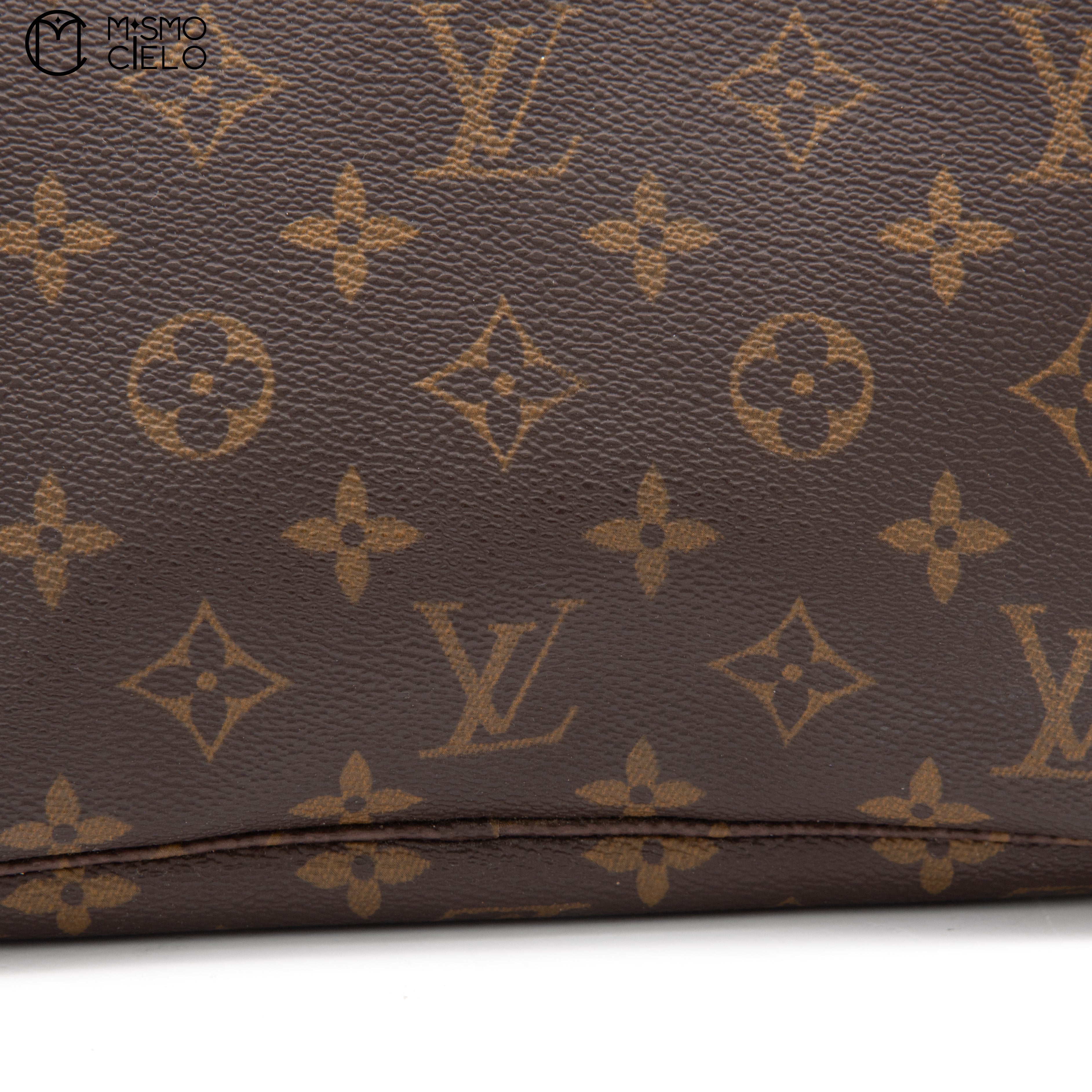 Neverfull PM Brown Monogram Beige