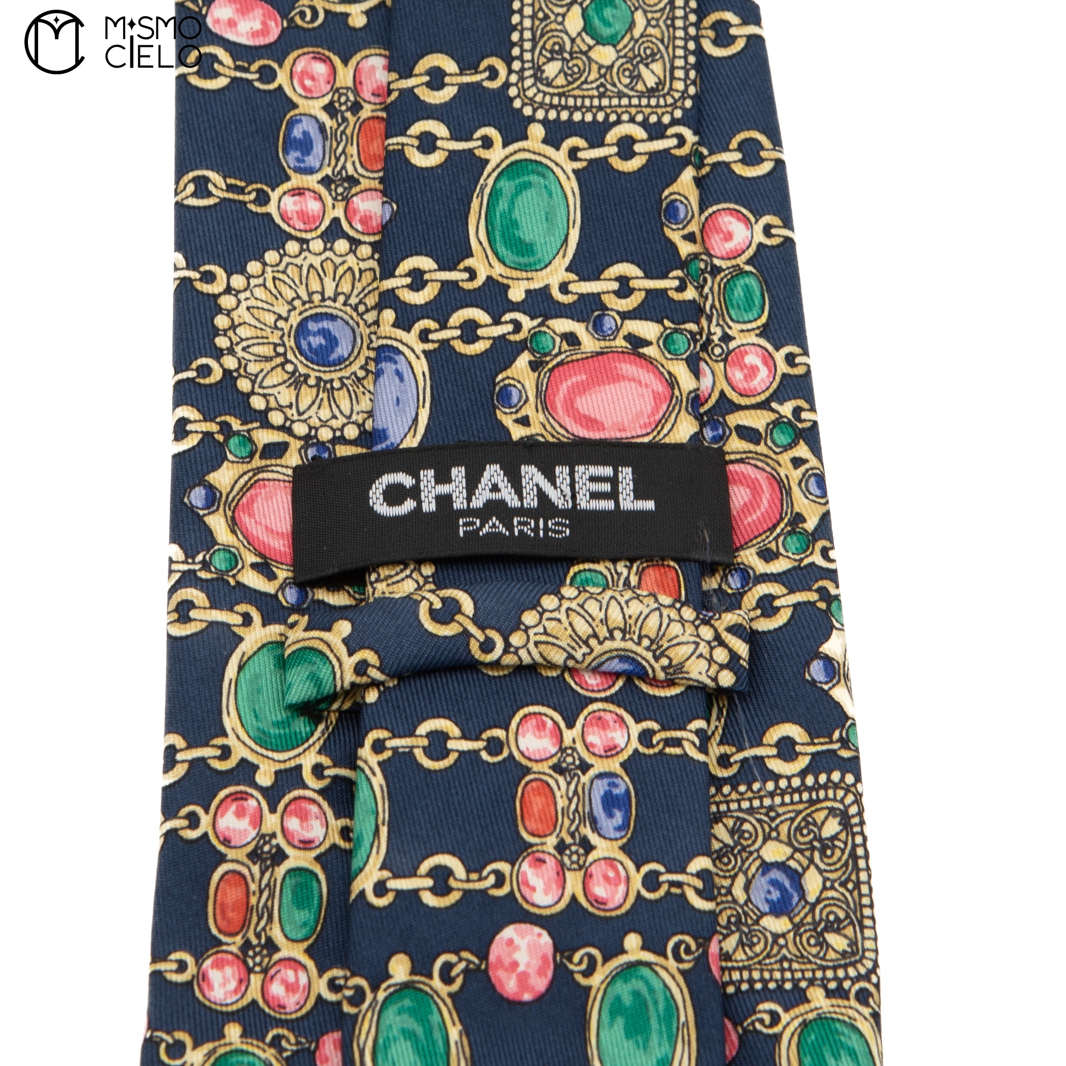 CHANEL Tie in Excellent Condition