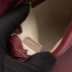 Burgundy Mini Puzzle Shoulder Bag