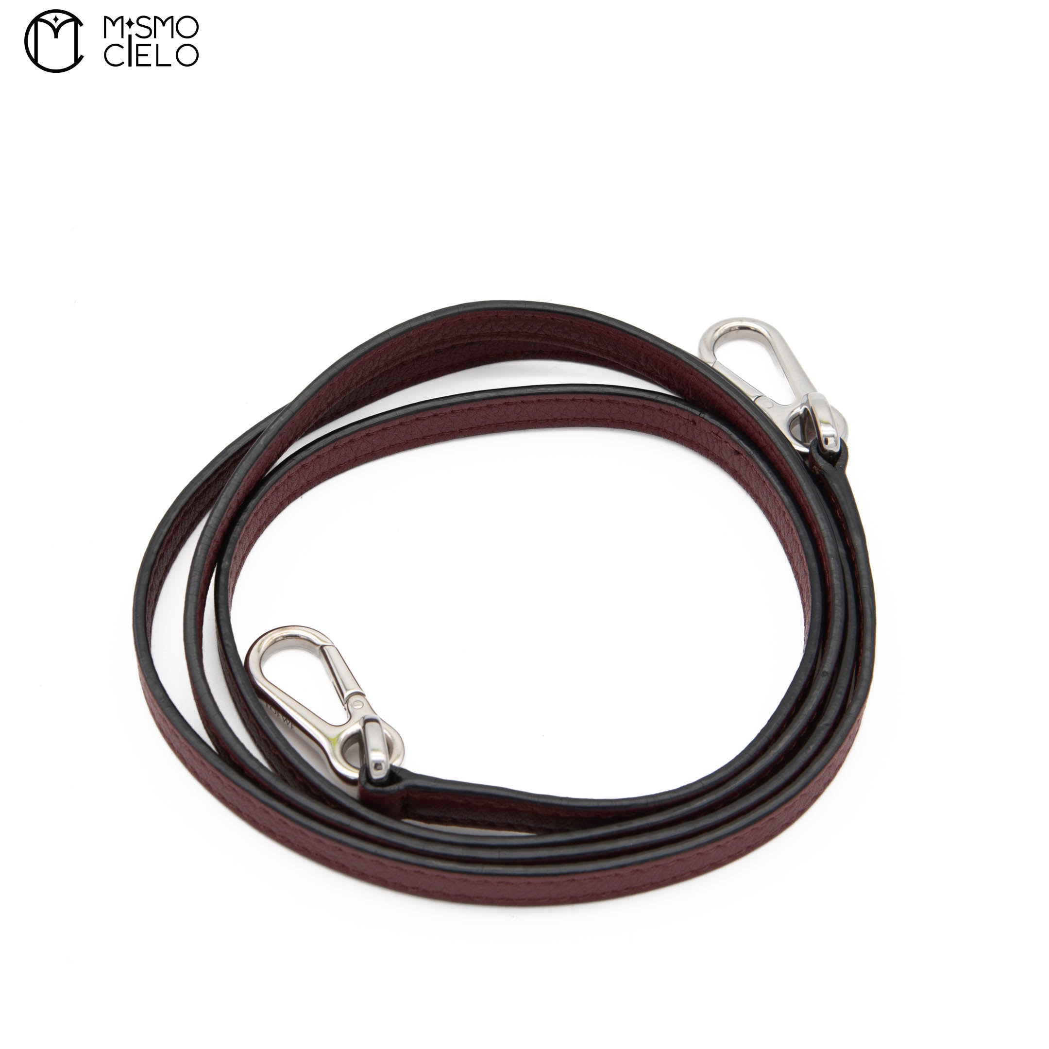 Burgundy Mini Puzzle Shoulder Bag