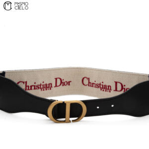 Wide Velvet Belt