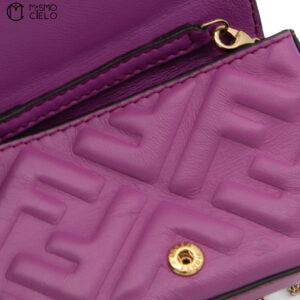 Fuscia Zucca Nano Bucket Shoulder Bag *