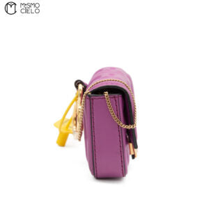 Fuscia Zucca Nano Bucket Shoulder Bag *