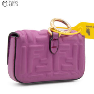 Fuscia Zucca Nano Bucket Shoulder Bag *