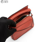 LOEWE Orange Nano Puzzle Shoulder Bag GC