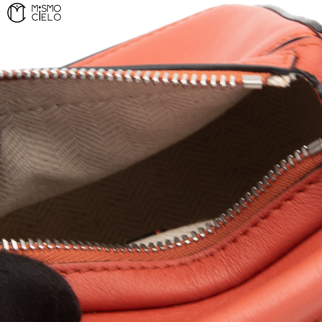 LOEWE Orange Nano Puzzle Shoulder Bag GC