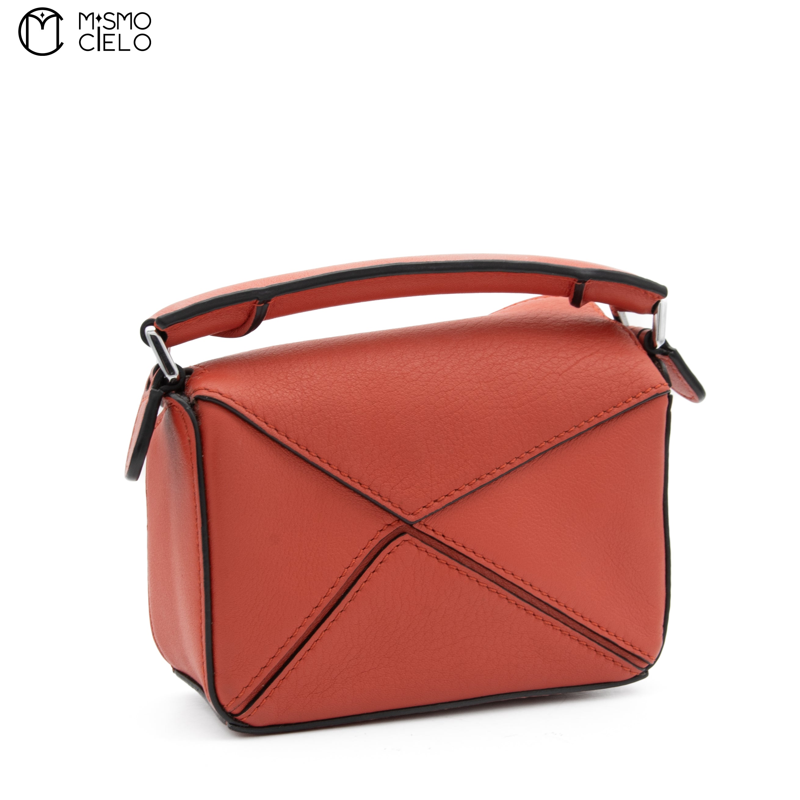 LOEWE Orange Nano Puzzle Shoulder Bag GC