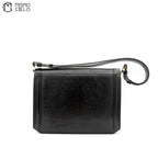 Black Lizard Shoulder Bag