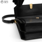 Black Lizard Shoulder Bag