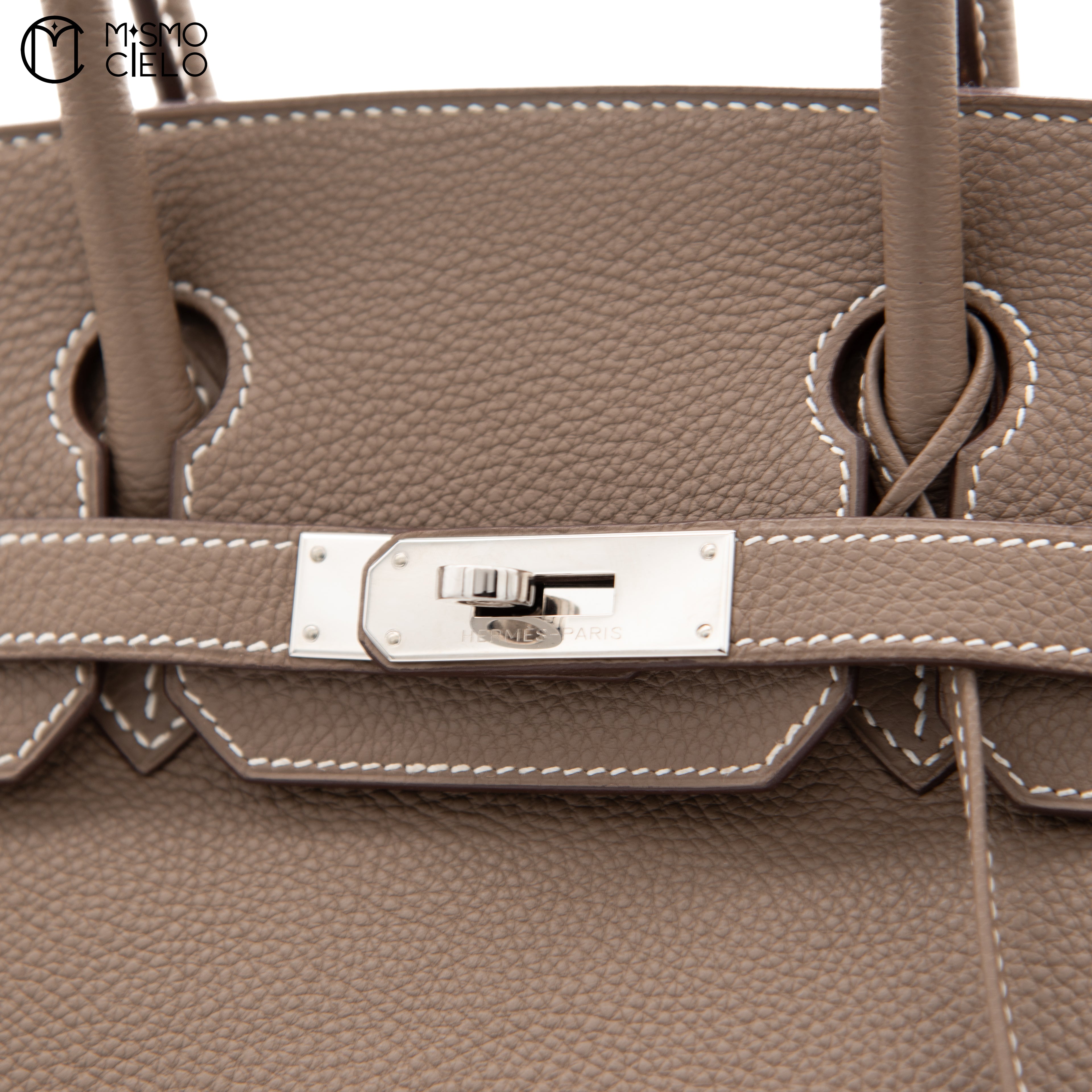 Authentic Birkin 30 Etoupe Togo Handbag