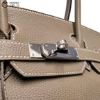 Authentic Birkin 30 Etoupe Togo Handbag