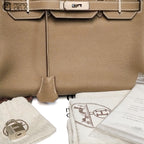 Authentic Birkin 30 Etoupe Togo Handbag