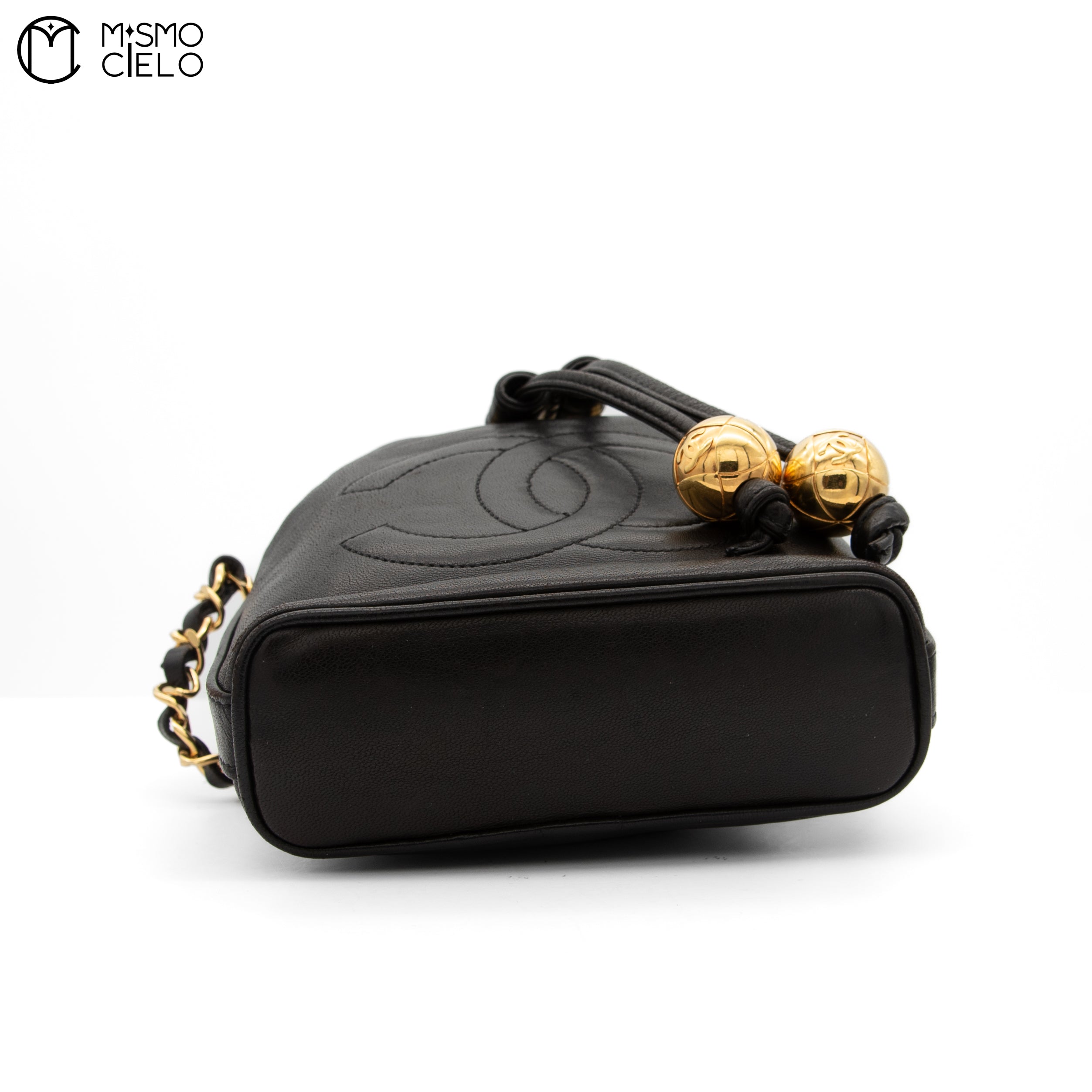 Lambskin Bucket Shoulder Bag