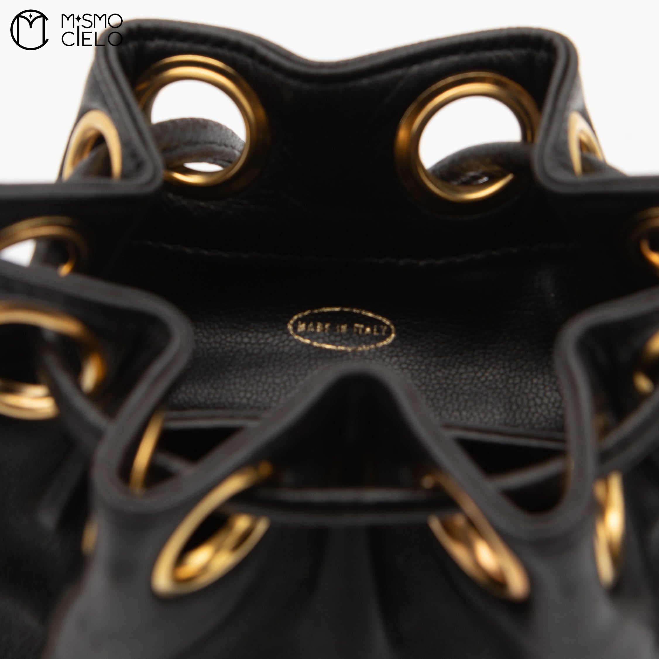 Lambskin Bucket Shoulder Bag