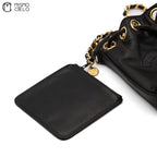 Lambskin Bucket Shoulder Bag