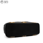 Large CC Caviar Drawstring Bucket Bag