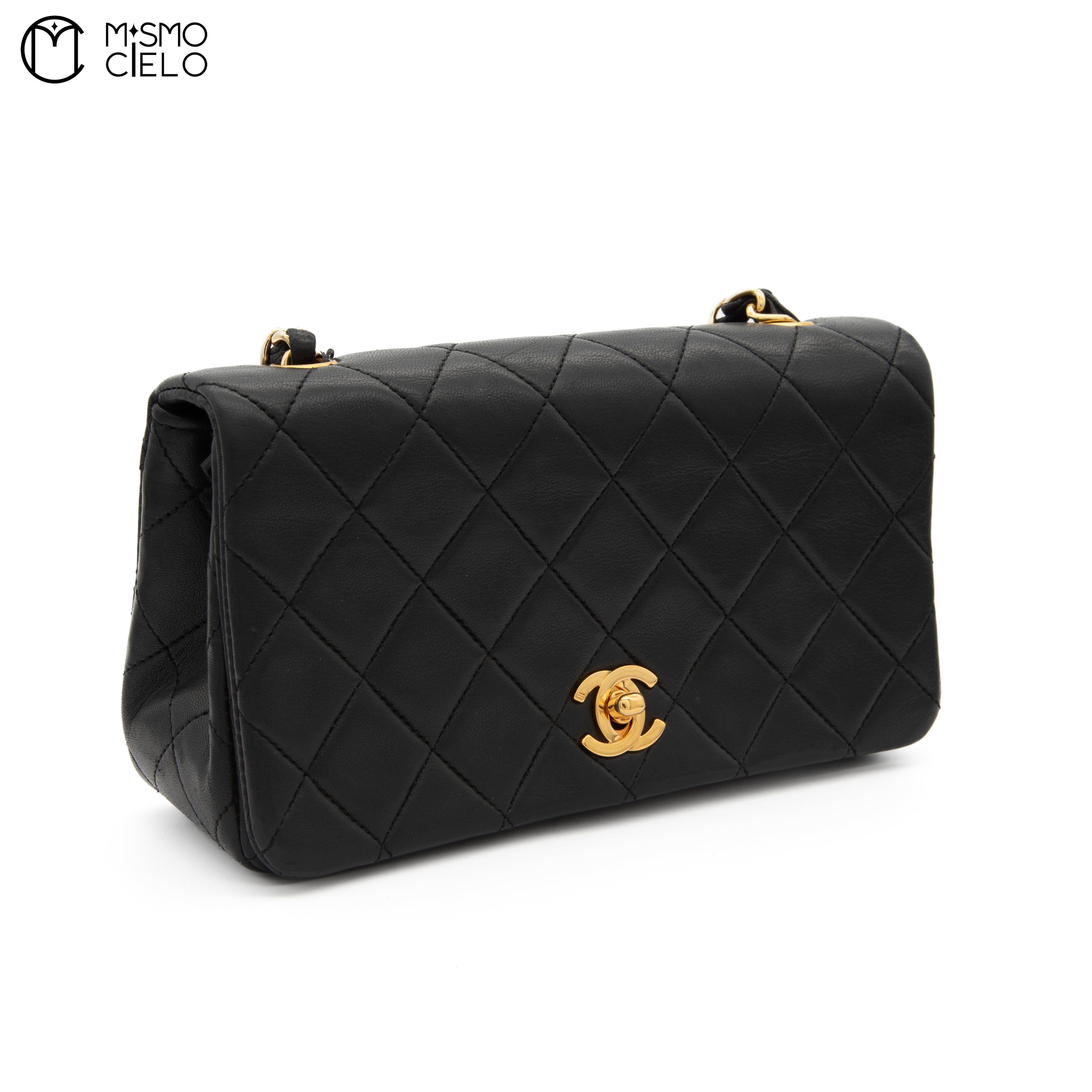 Black Lambskin Clutch