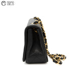Black Lambskin Clutch