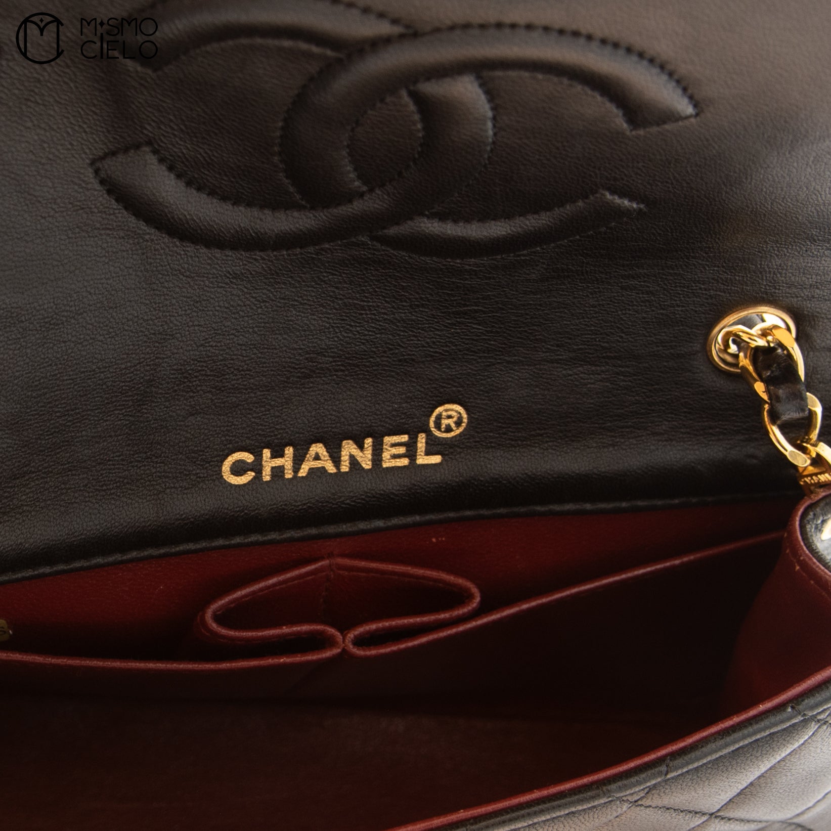 Black Lambskin Clutch