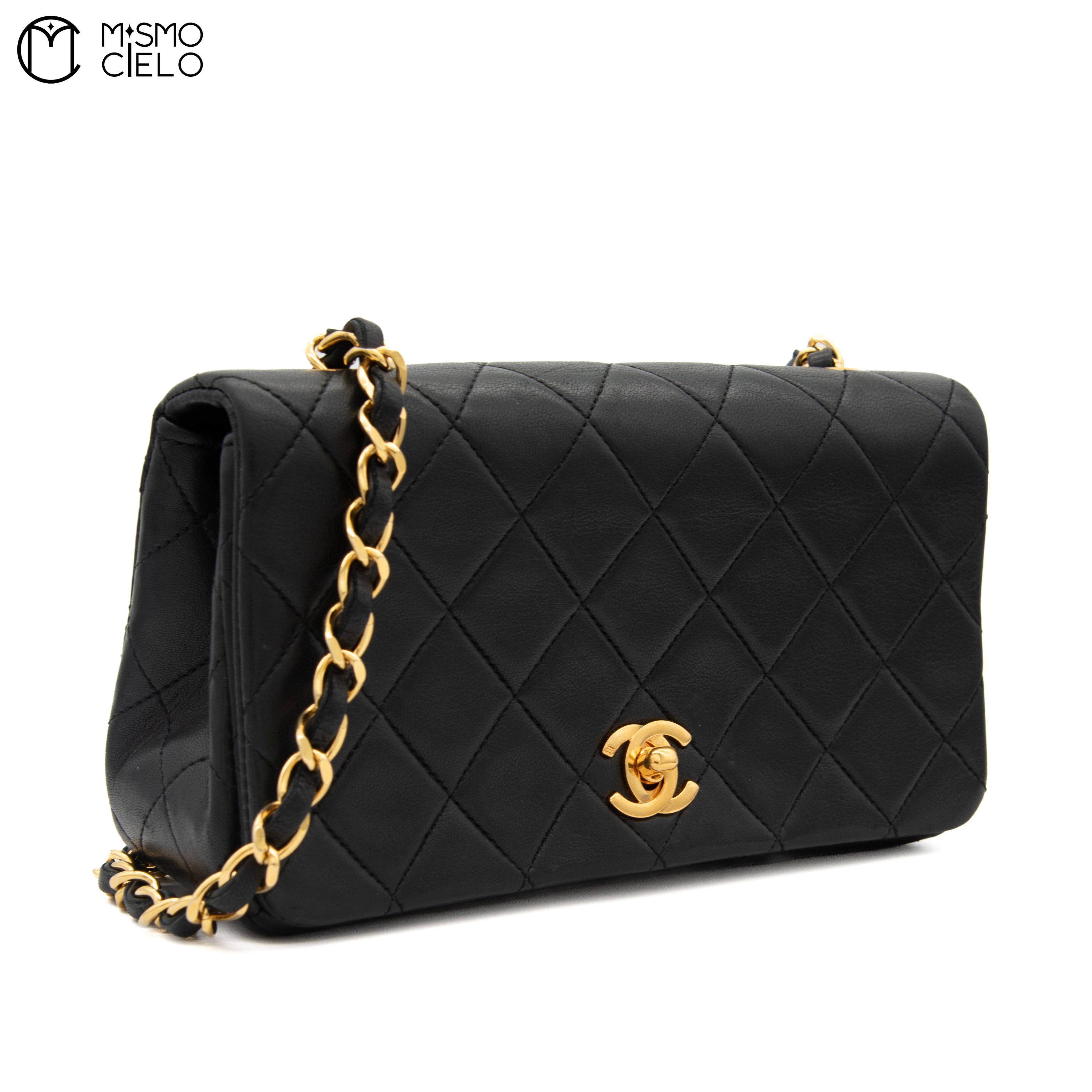 Black Lambskin Clutch