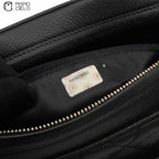 Black Caviar Gold Chain Shoulder Bag