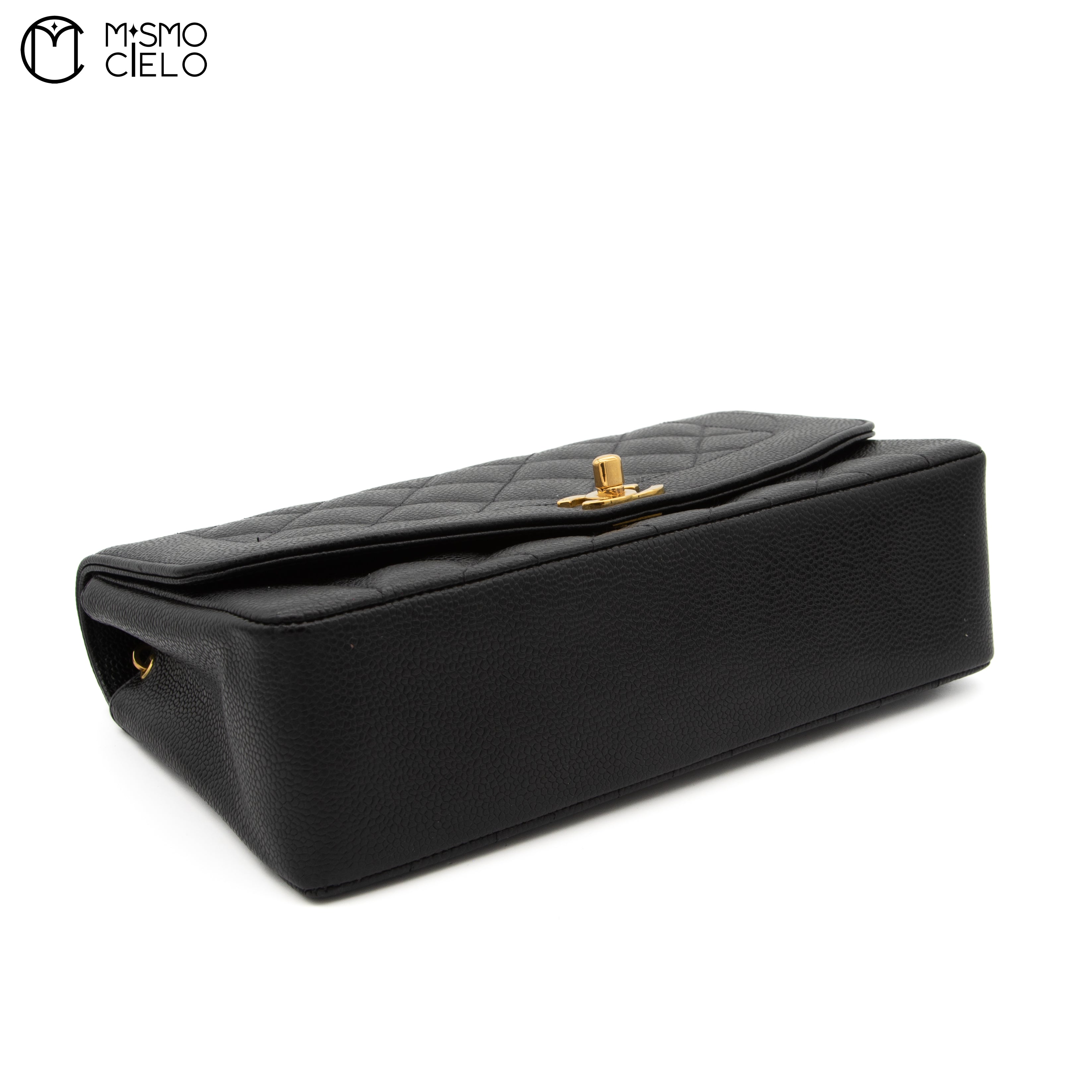 Black Caviar Diana Medium Shoulder Bag