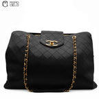 Black Lambskin Supermodel Shoulder Bag