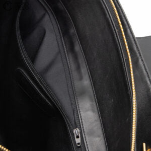 Black Lambskin Supermodel Shoulder Bag