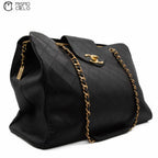 Black Lambskin Supermodel Shoulder Bag