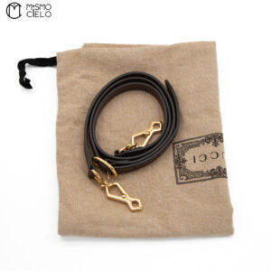 Ophidia GG Small Brown Bucket Bag