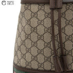 Ophidia GG Small Brown Bucket Bag