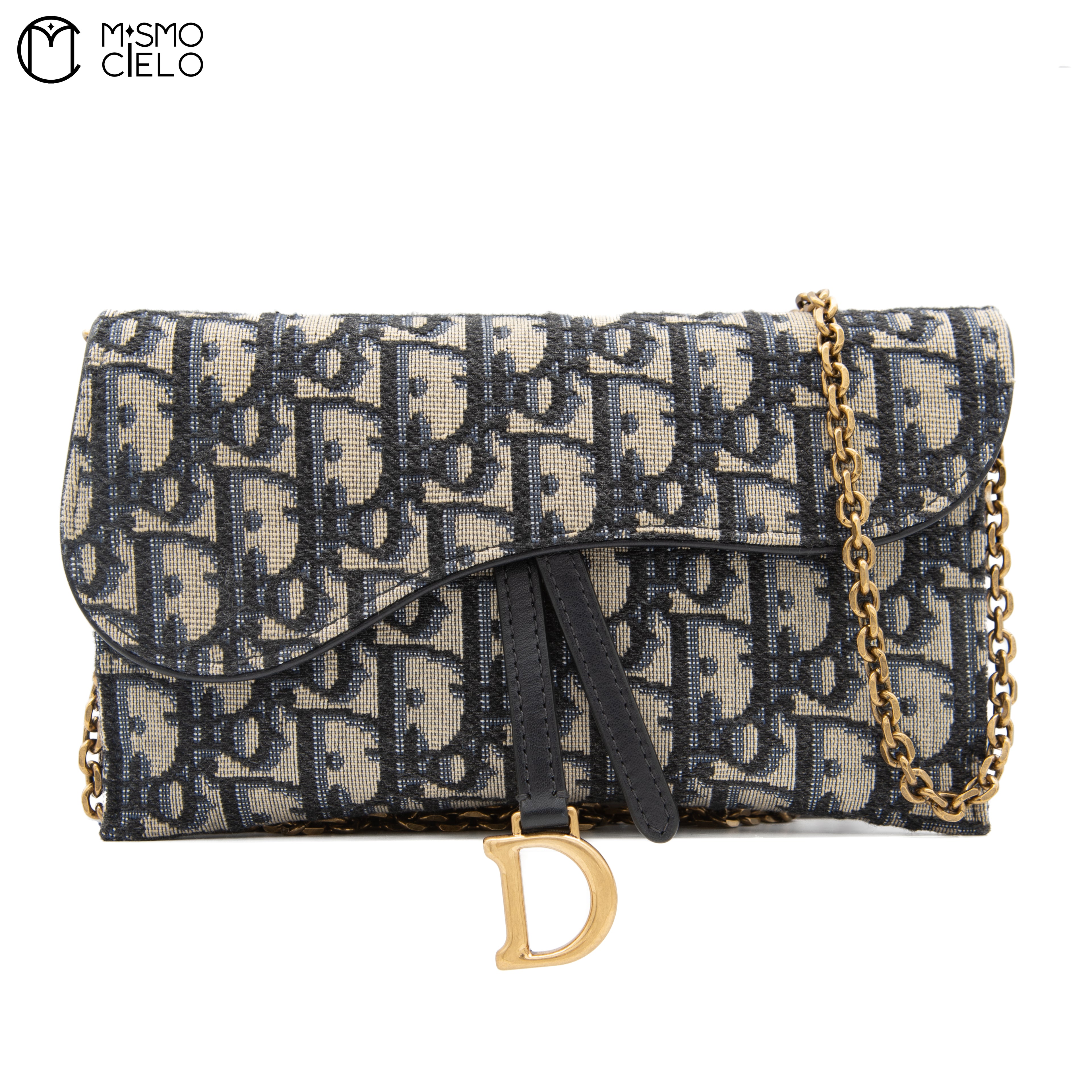 Oblique Saddle Chain Wallet Extra Bag Inside