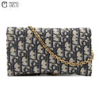 Oblique Saddle Chain Wallet Extra Bag Inside