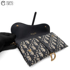 Oblique Saddle Chain Wallet Extra Bag Inside