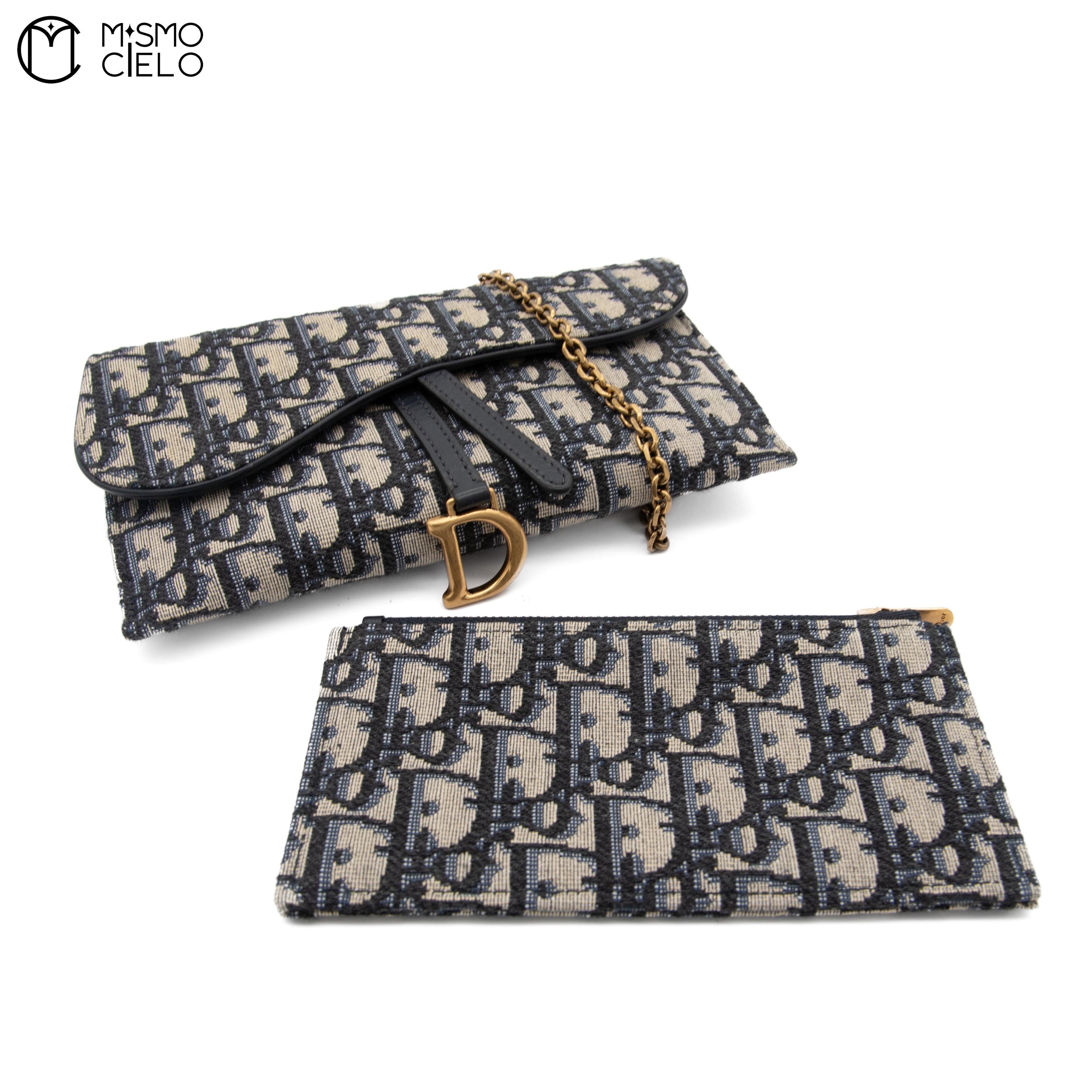 Oblique Saddle Chain Wallet Extra Bag Inside